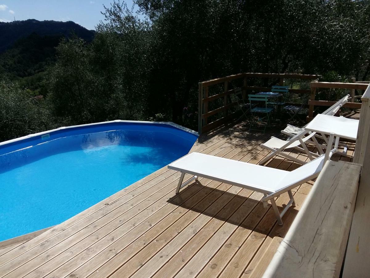 Valuable Rustic Tuscan Swimming Pool, Breathtaking View Of Camaiore Εξωτερικό φωτογραφία